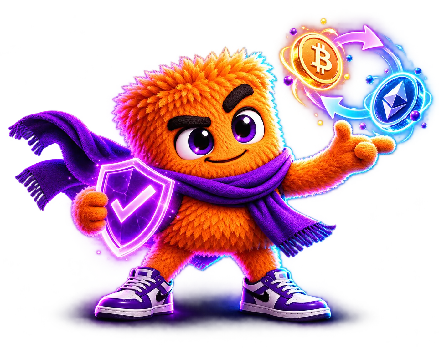 Ruggy guiding a cross-chain exchange
